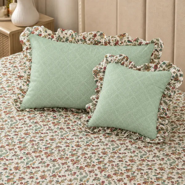 Multicolor_Cotton_5-Piece_Frill_Bedding_Set_For_Bedroom