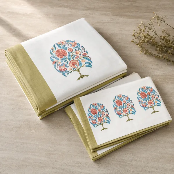 White_Cotton_Hand_Block_Bed_Sheet_Set_For_Bedroom