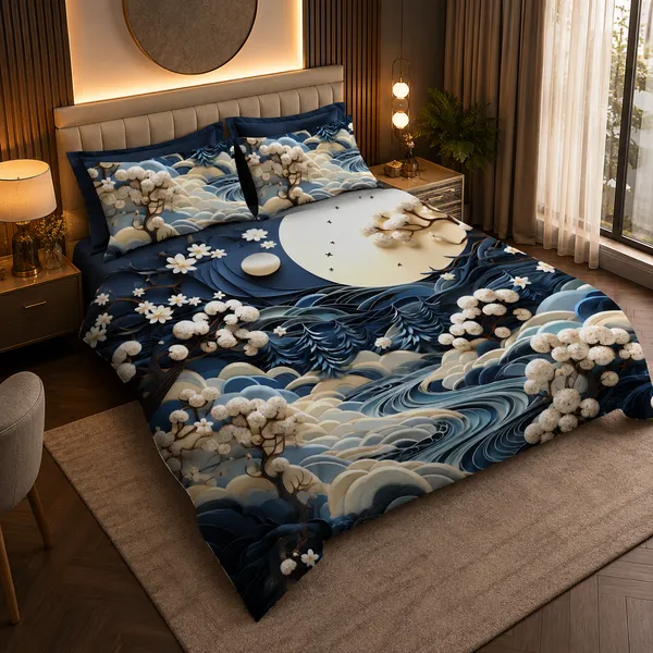 Multicolor_Cotton_7D_Digital_Print_Bedsheet_Set_For_Bedroom
