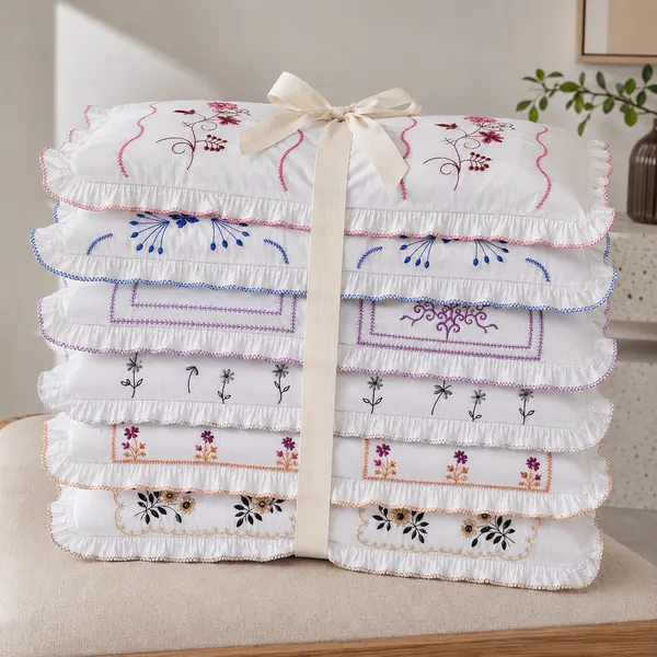 White_Cotton_Embroidered_Frill_Pillow_Cover_Set_For_Home_Decor_Set_Of_6