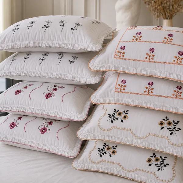 White_Cotton_Embroidered_Frill_Pillow_Cover_Set_For_Home_Decor_Set_Of_6