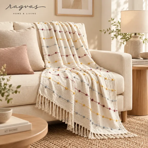 Pastel_Hand-Tufted_Cotton_Throw_with_Fringes