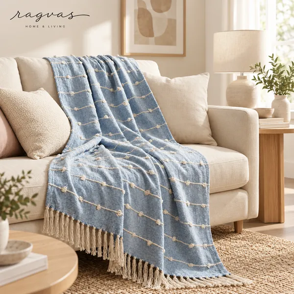 Pastel_Hand-Tufted_Cotton_Throw_with_Fringes
