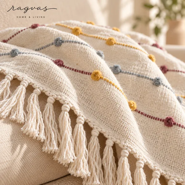 Pastel_Hand-Tufted_Cotton_Throw_with_Fringes