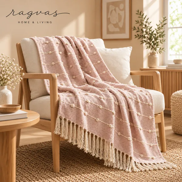 Pastel_Hand-Tufted_Cotton_Throw_with_Fringes