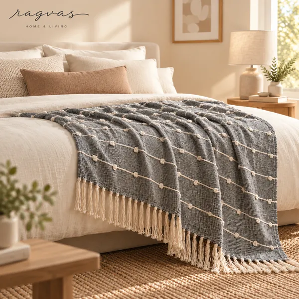 Pastel_Hand-Tufted_Cotton_Throw_with_Fringes