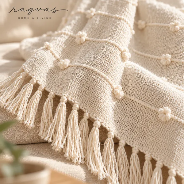 Pastel_Hand-Tufted_Cotton_Throw_with_Fringes