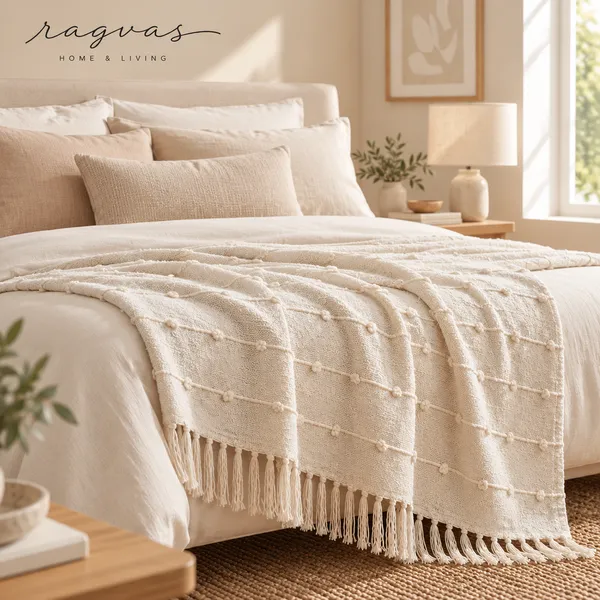 Pastel_Hand-Tufted_Cotton_Throw_with_Fringes
