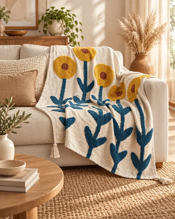 Solara_Bloom_Tufted_Cotton_Throw
