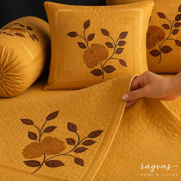 Sunlit_Gold_Quilted_Cotton_Diwan_Set_–_8_Piece