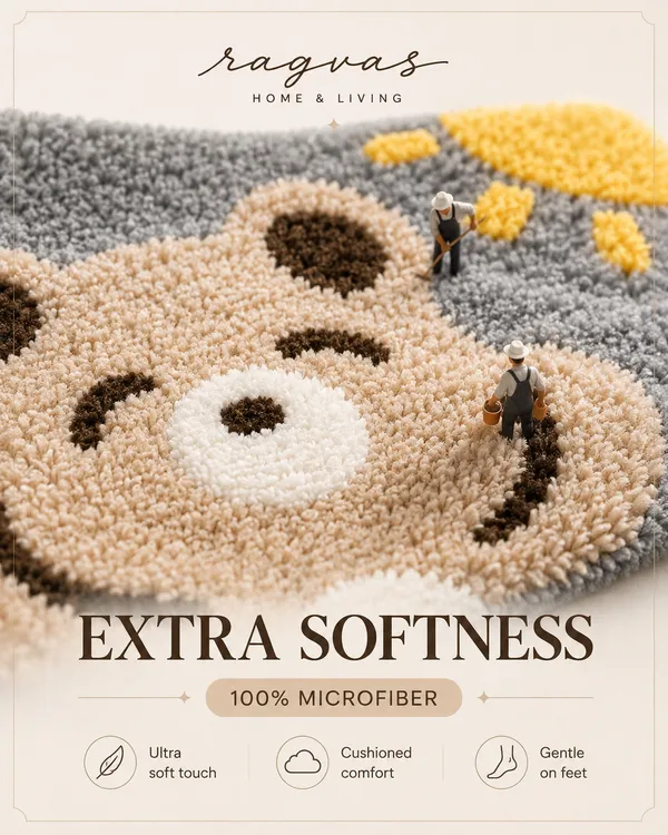 Sunny_Bear_Anti-Slip_Microfiber_Doormat_–_40×60_cm