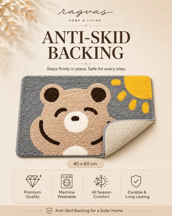 Sunny_Bear_Anti-Slip_Microfiber_Doormat_–_40×60_cm