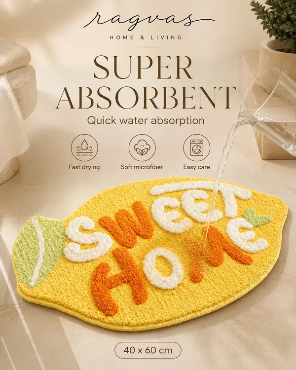 Sweet_Home_Lemon_Doormat_–_40×60_cm