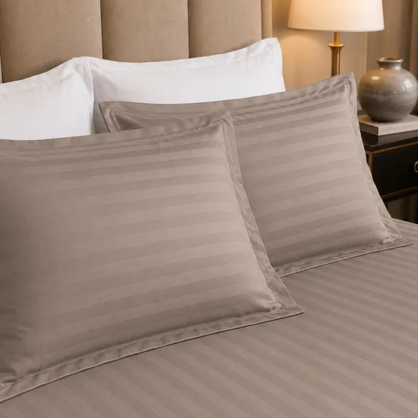 Taupe_Beige_Cotton_Bed_Sheet_Set_For_Bedroom