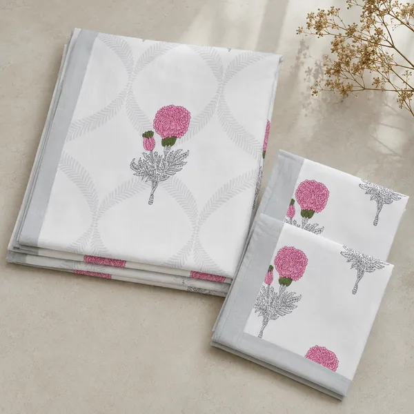 White_Cotton_Hand_Block_Bed_Sheet_Set_For_Bedroom
