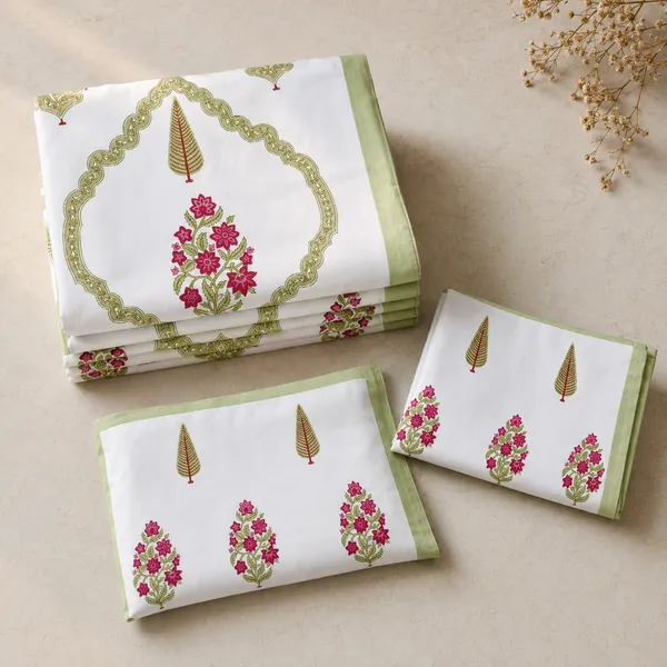 White_Cotton_Hand_Block_Bed_Sheet_Set_For_Bedroom