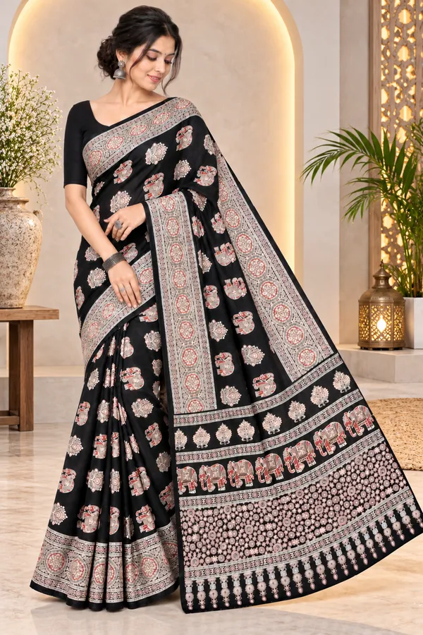 Black_Printed_Saree_for_Women