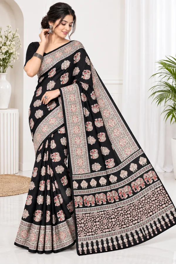 Black_Printed_Saree_for_Women