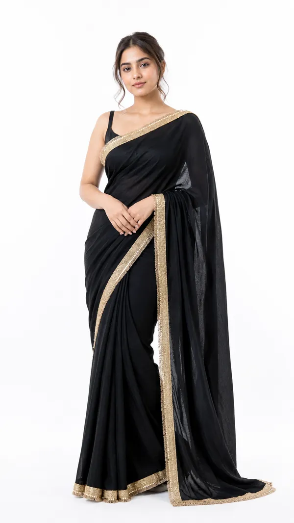 Black_Embellished_Saree_For_Women