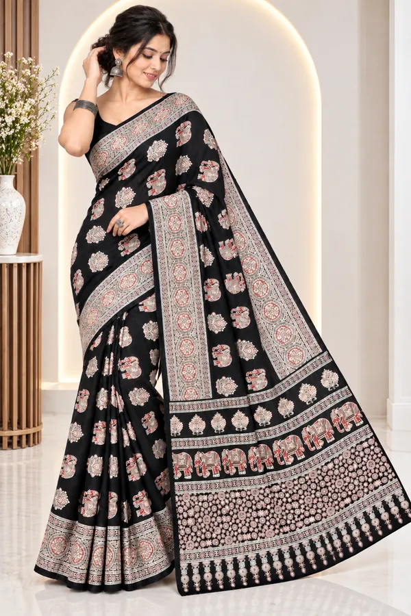 Black_Printed_Saree_for_Women
