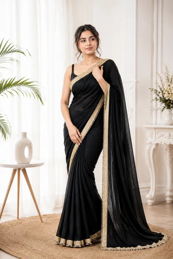 Black_Embellished_Saree_For_Women