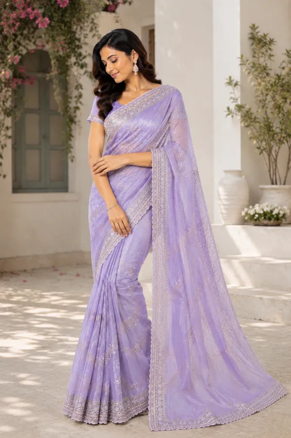 Lavender_Embellished_Saree_for_Women