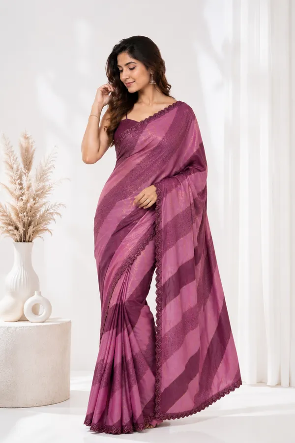 Purple_Printed_Saree_For_Women