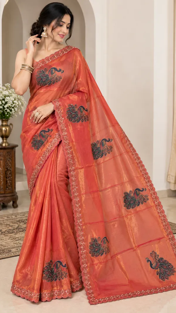 Coral_Printed_Saree_For_Women