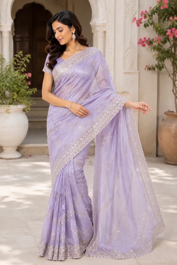 Lavender_Embellished_Saree_for_Women