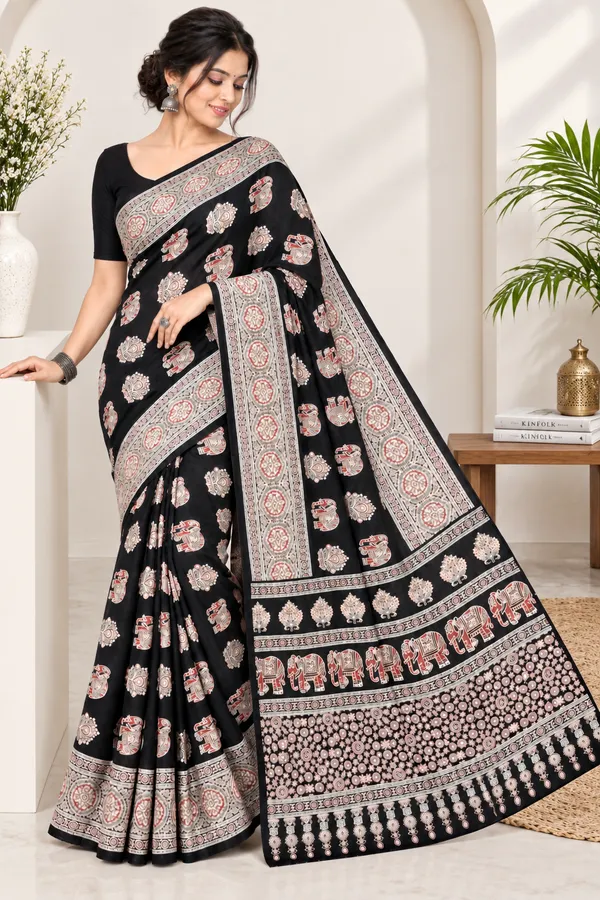 Black_Printed_Saree_for_Women