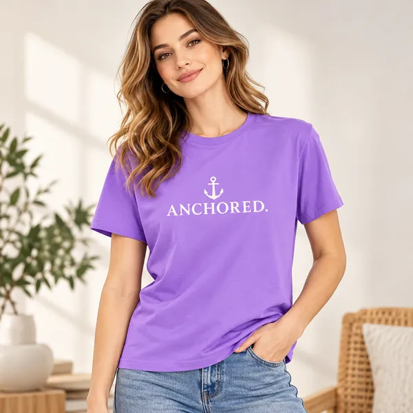 Purple_Cotton_Anchored_Crew_Neck_Graphic_T-Shirt_For_Women