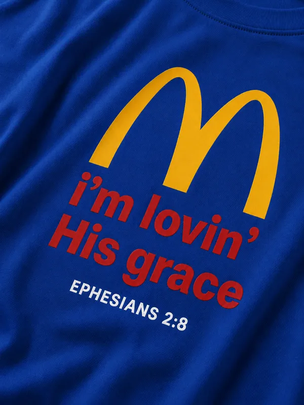 Royal_Blue_Cotton_I'm_Loving_His_Grace_Printed_T-Shirt_For_Men