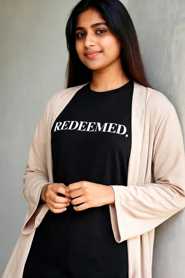 Black_Cotton_Redeemed_Graphic_Print_T-Shirt_For_Unisex