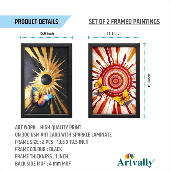 Golden_Sun_&_Butterfly_Abstract_Wall_Painting_(Set_of_2)