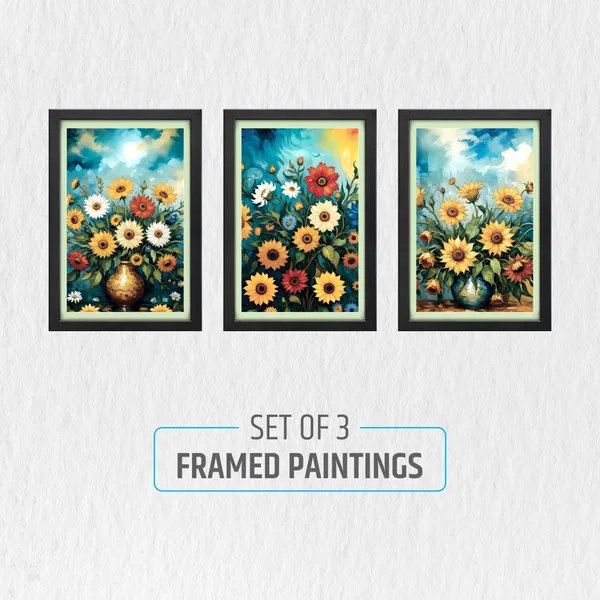 Floral_Wall_Décor_Framed_Paintings_(Set_of_3)