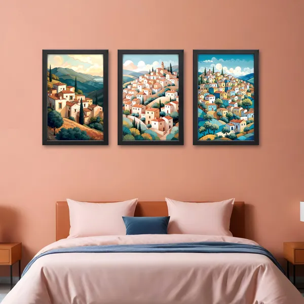 Hillside_Village_Wall_Art_(_Set_of_3)