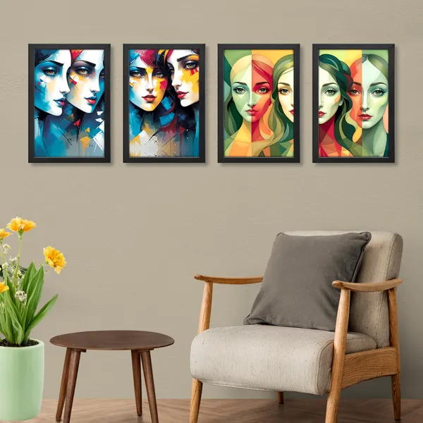 Beautiful_women_Wall_Décor_Paintings_(Set_of_4)