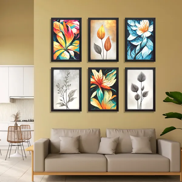 Abstract_Flower_wall_Painting_(Set_of_6)