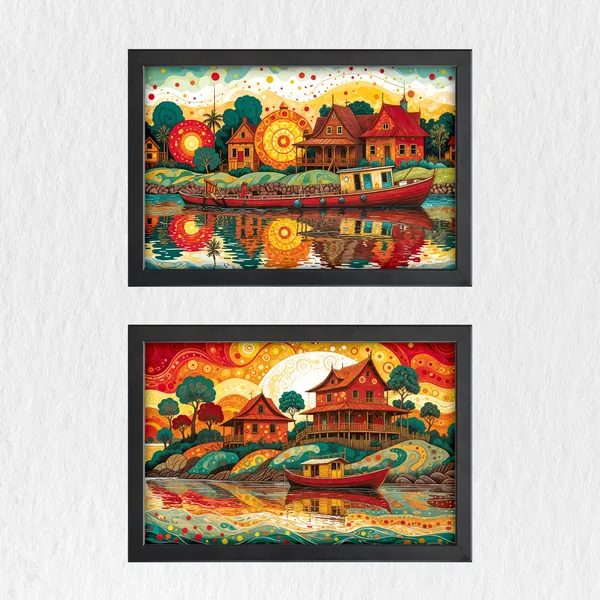 Golden_Reflections_Wall_Decor_(_Set_of_2)