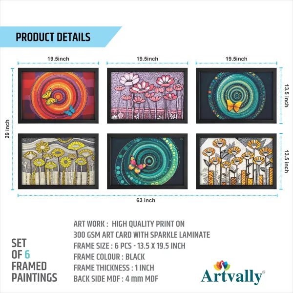 Modern_Floral_&_Butterfly_Wall_Art_(Set_of_6)