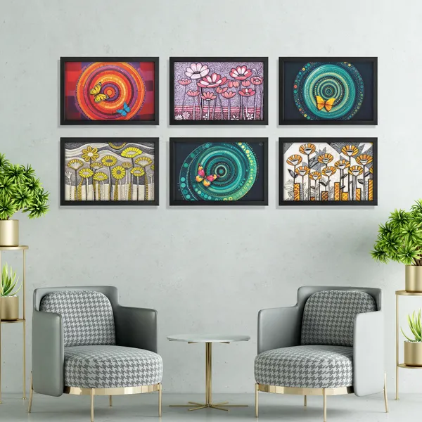 Modern_Floral_&_Butterfly_Wall_Art_(Set_of_6)