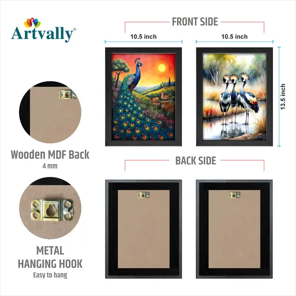 Peacock_Wall_Decor_Framed_Wall_Painting_(Set_of_2)