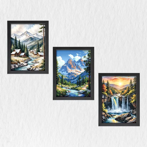 Mountain_River_&_Waterfall_Scenic_Canvas_Paintings_(Set_of_3)