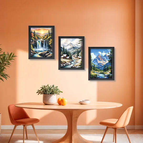 Mountain_River_&_Waterfall_Scenic_Canvas_Paintings_(Set_of_3)