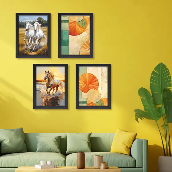 Horse_Wall_Décor_Paintings_(Set_of_4)