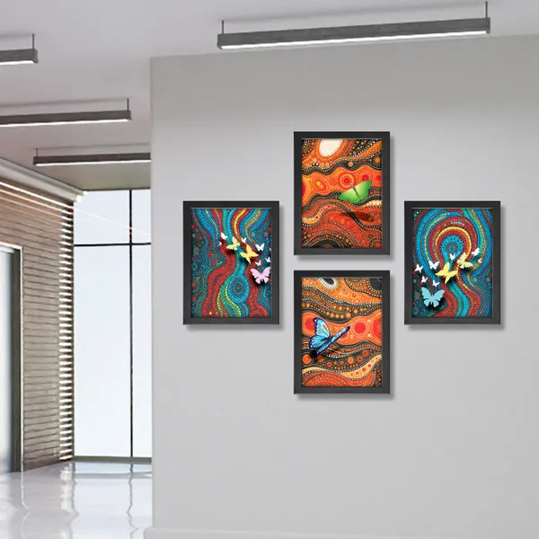 Butterfly_Tribal_Dot_Painting_Set_(Set_of_4)