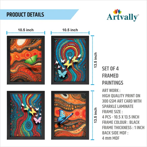 Butterfly_Tribal_Dot_Painting_Set_(Set_of_4)