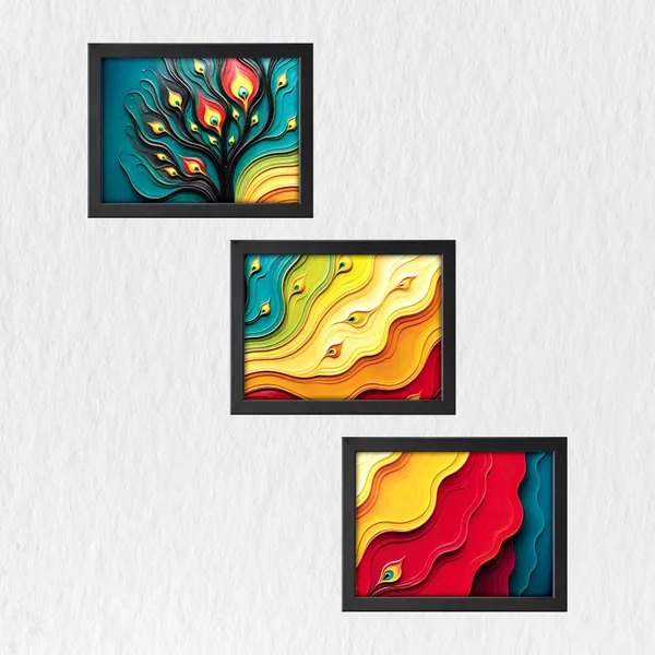 Peacock_Inspired_Abstract_Flow_Wall_Decor_(_Set_of_3)