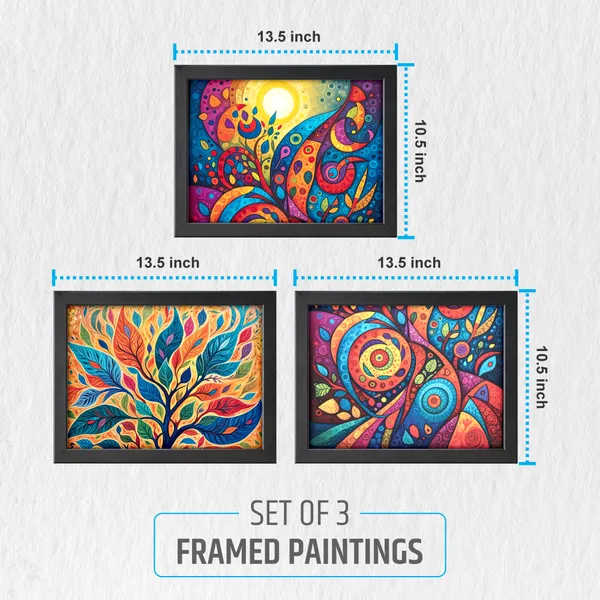 Contemporary_Tree_of_Life_Multicolor_Wall_Art_(_Set_of_3)