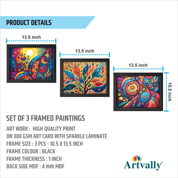 Contemporary_Tree_of_Life_Multicolor_Wall_Art_(_Set_of_3)